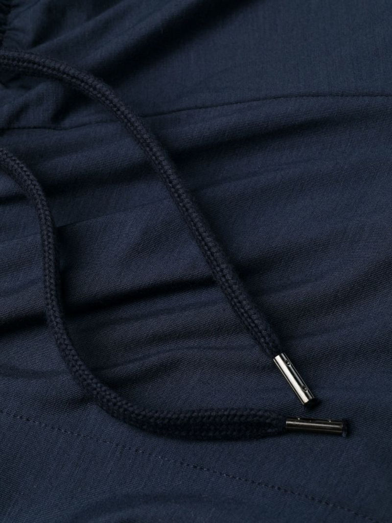 Blue Drawstring Shorts