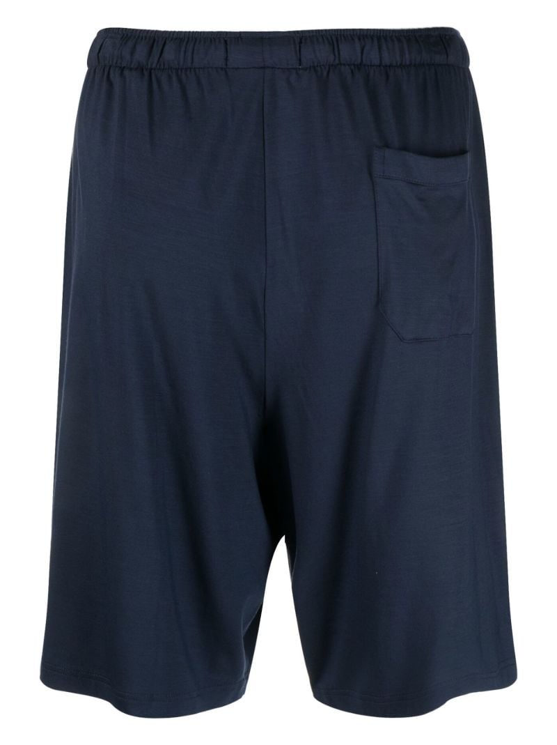 Blue Drawstring Shorts