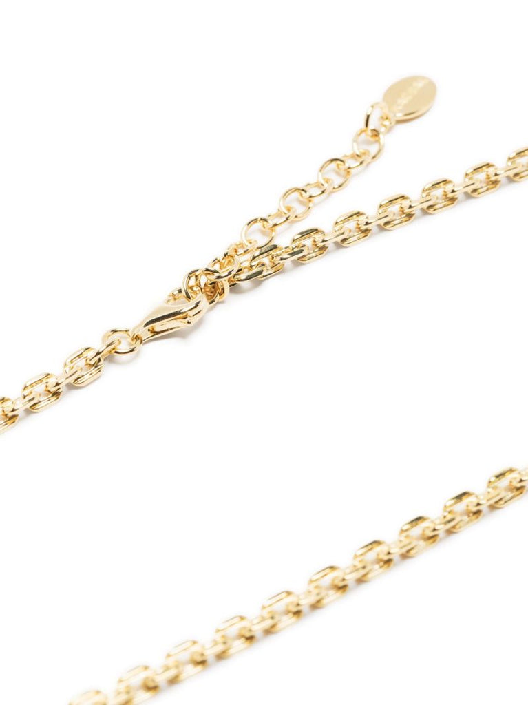 18k Gold-plated Curb Chain Necklace