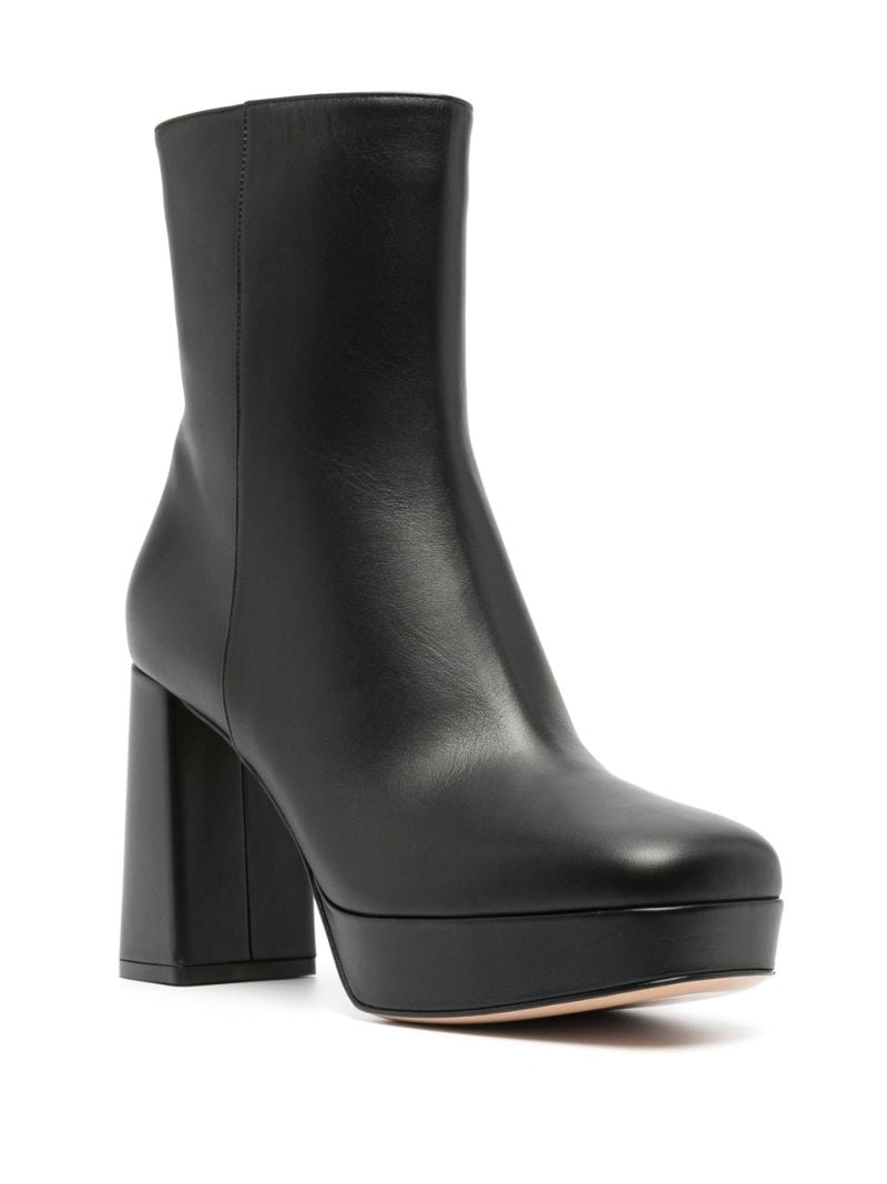 Black Daisen 100 Leather Ankle Boots