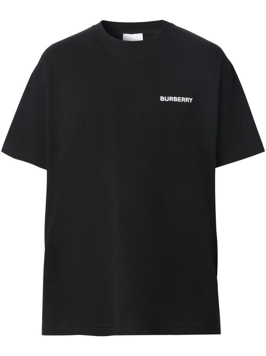 Black Ekd Print Cotton T-shirt