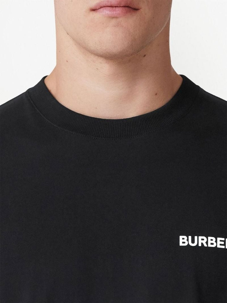 Black Ekd Print Cotton T-shirt