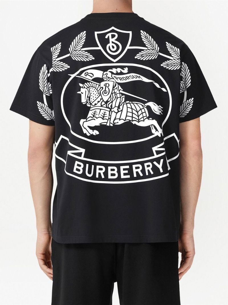 Black Ekd Print Cotton T-shirt