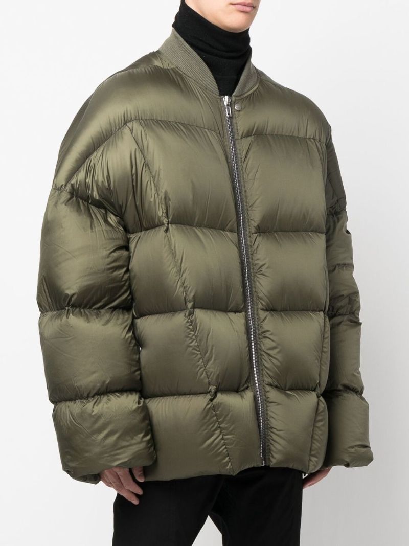 Green Padded Flight Jacket