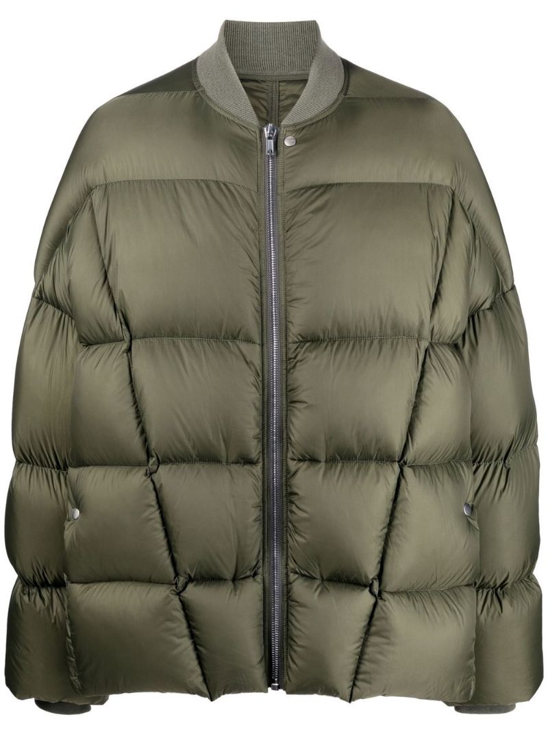 Green Padded Flight Jacket