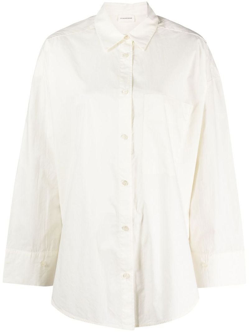 White Derris Organic Cotton Shirt