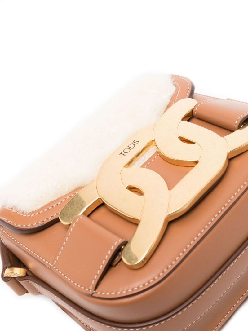 Brown Kate Leather Cross Body Bag