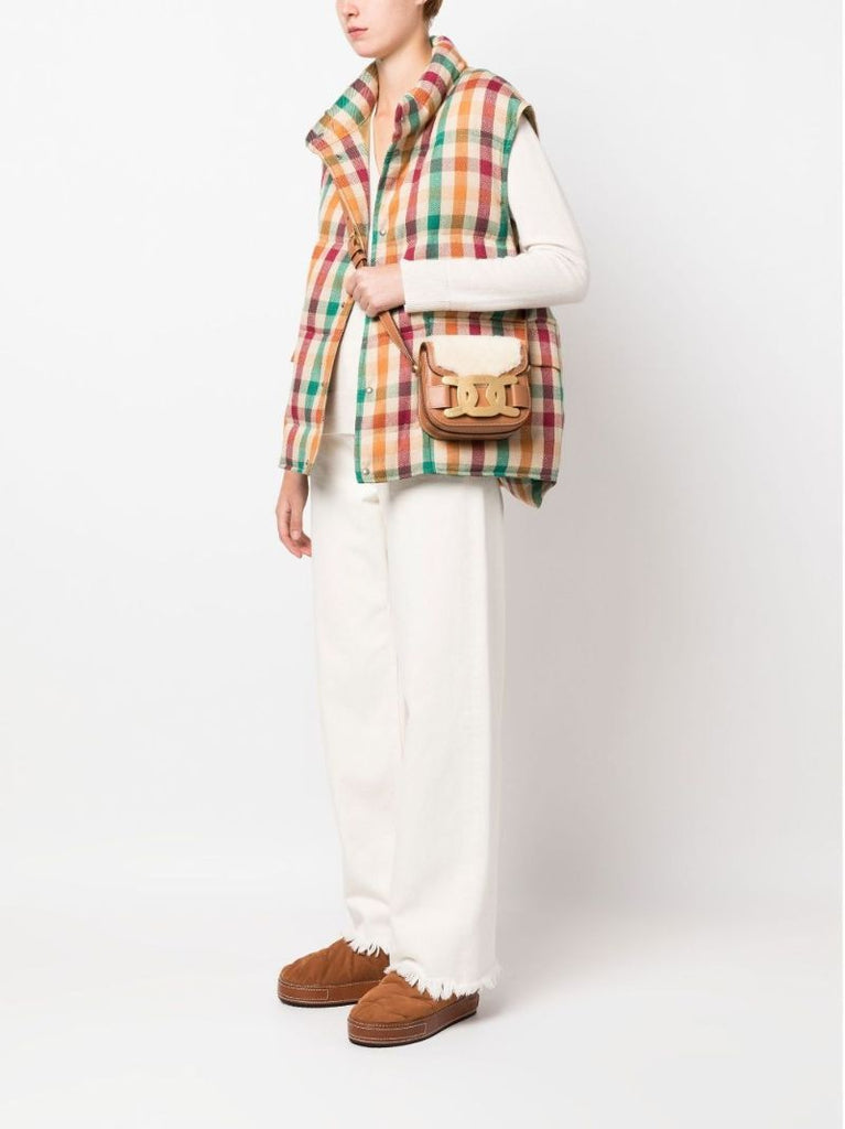 Brown Kate Leather Cross Body Bag