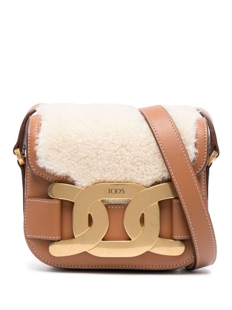 Brown Kate Leather Cross Body Bag