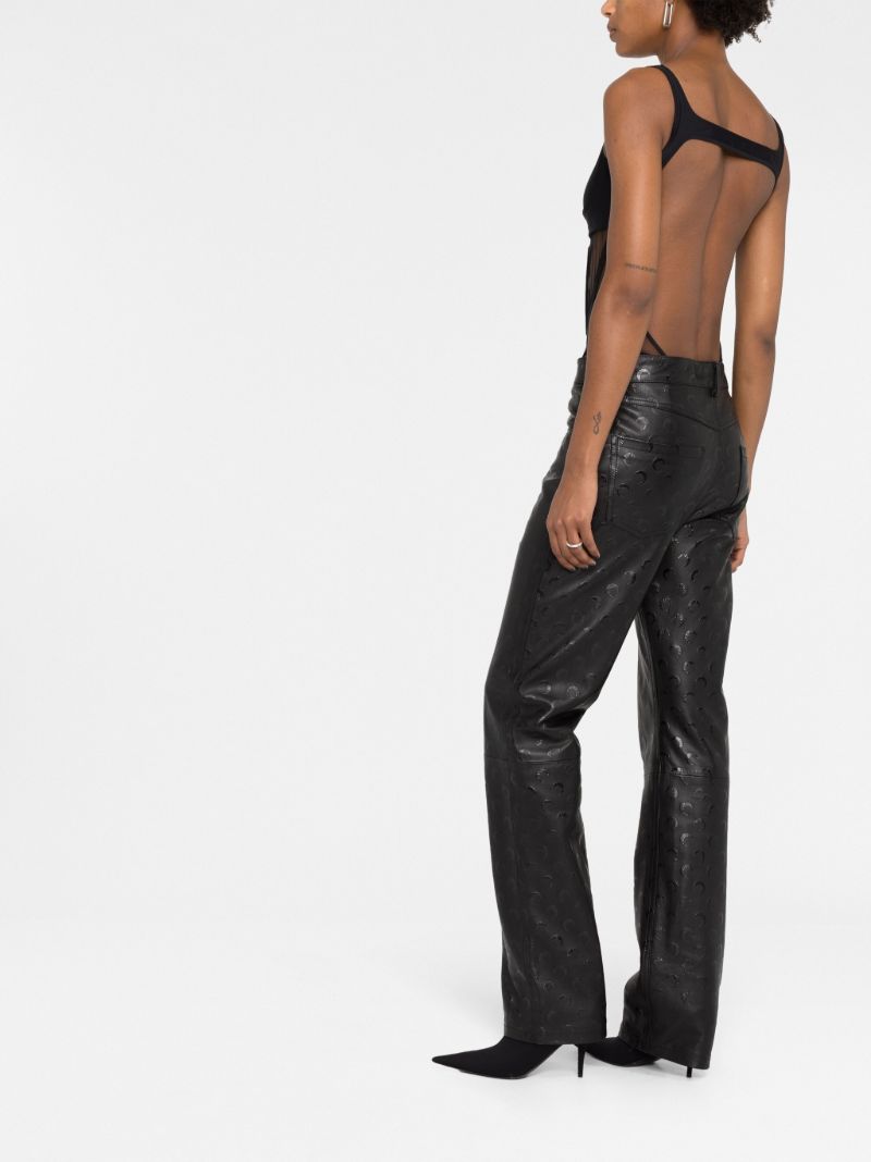 Black Illusion Panelled Bodysuit