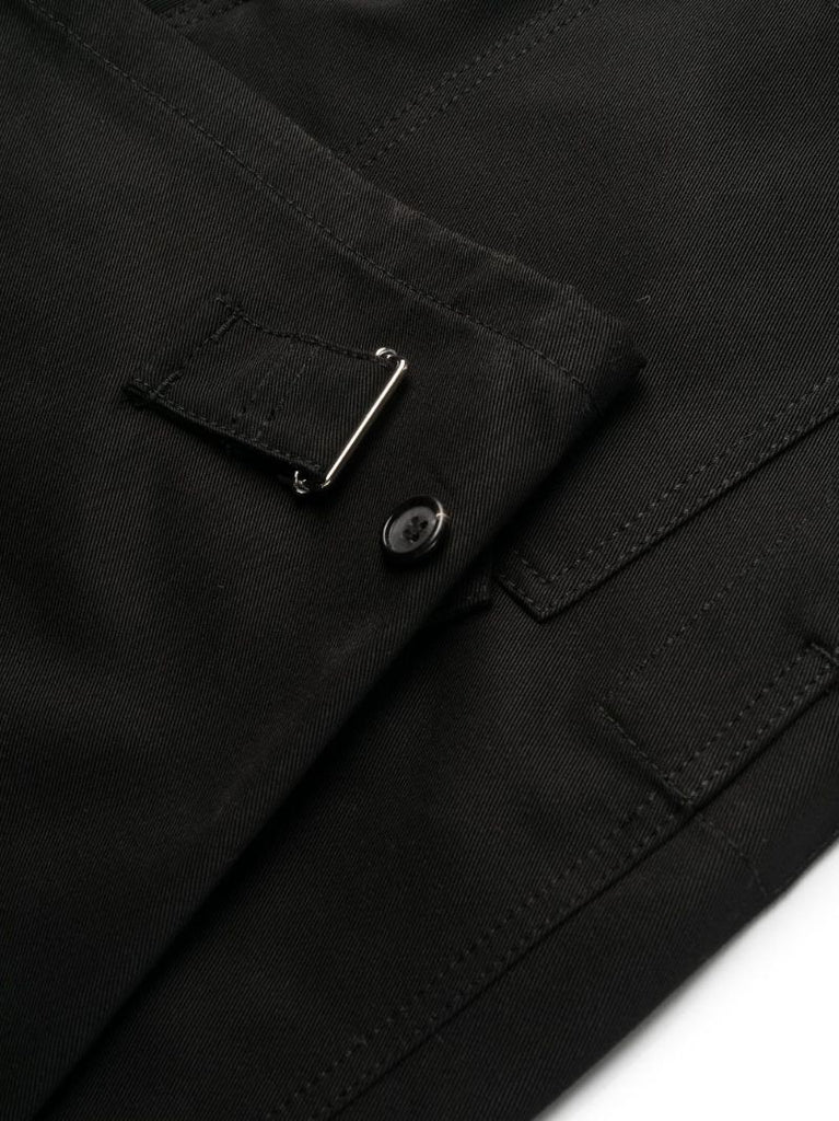 Black Belted Trousers