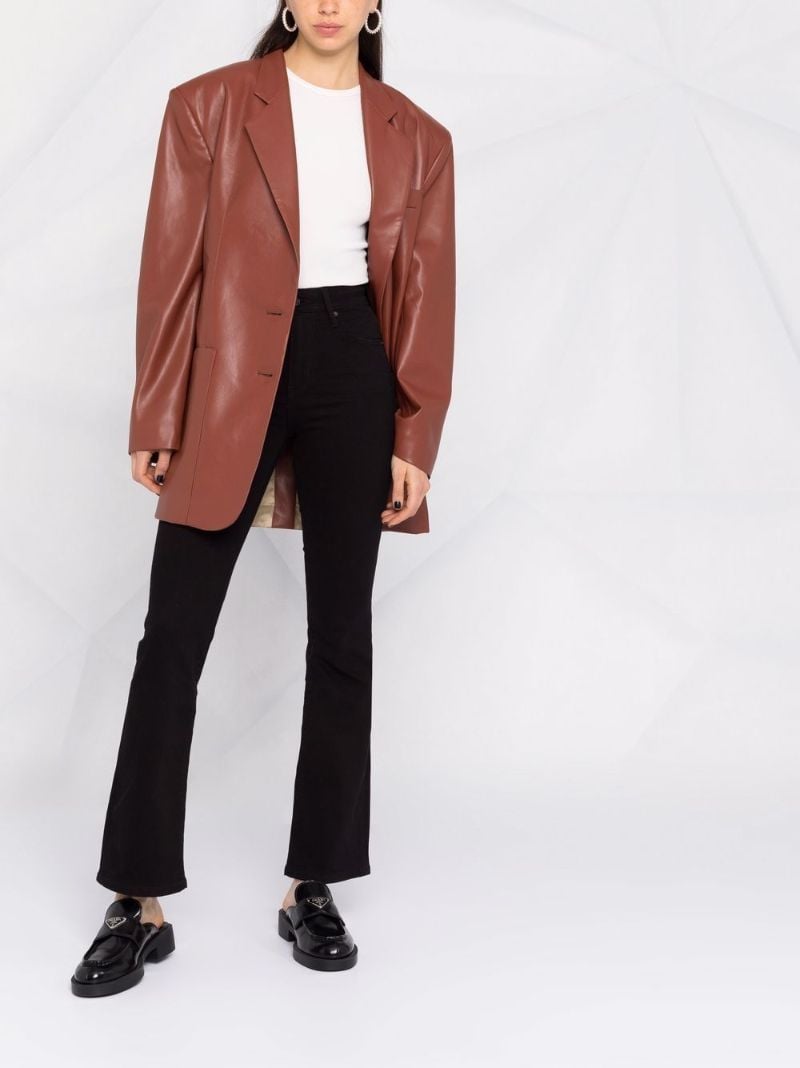 Black 725 High Waist Bootcut Jeans
