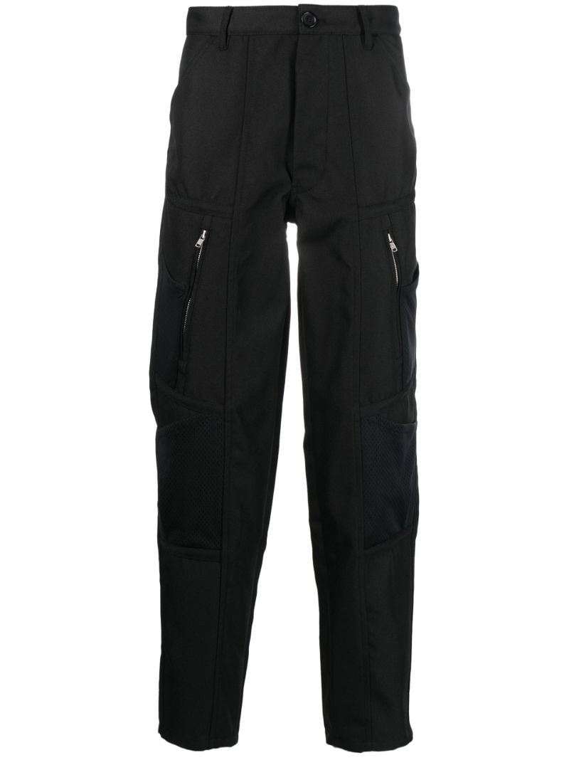 Black Straight-leg Trousers