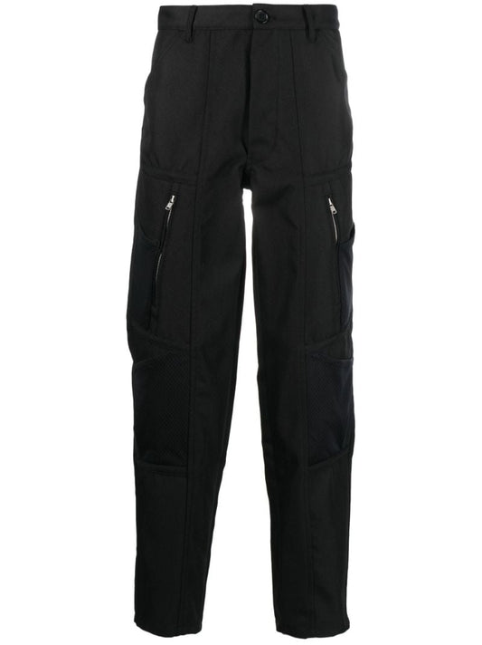Black Straight-leg Trousers