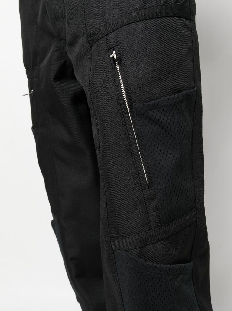Black Straight-leg Trousers