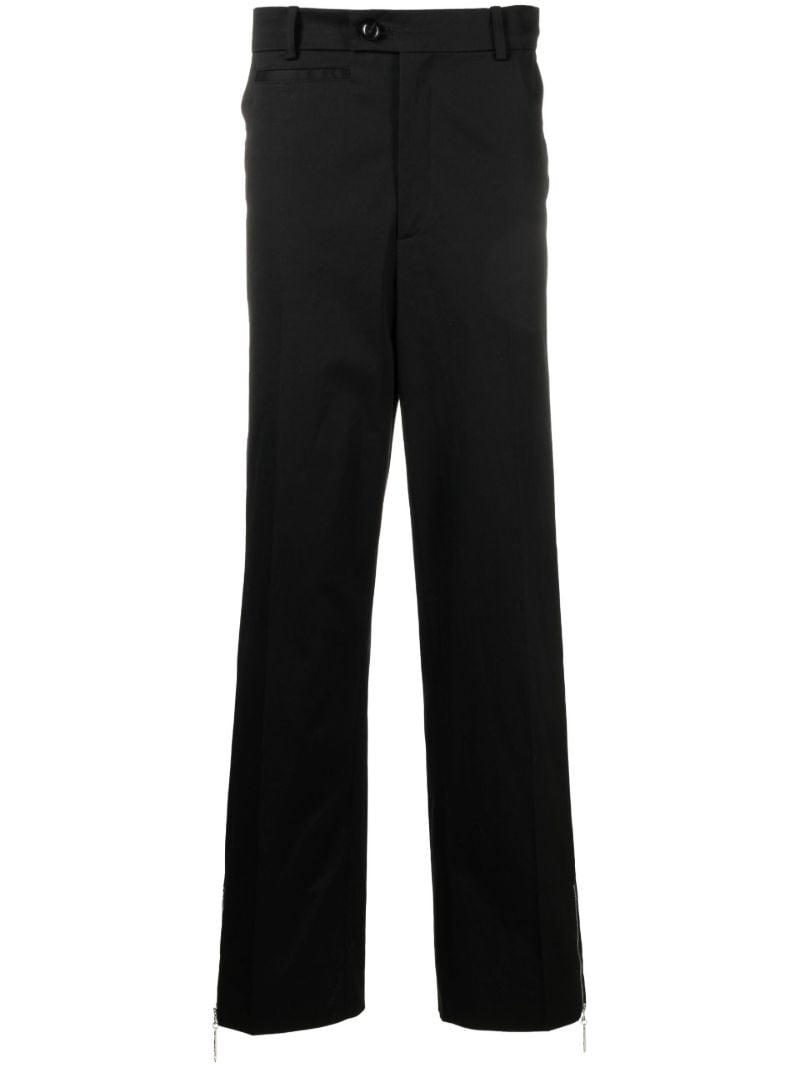 Black Etana Straight-leg Trousers