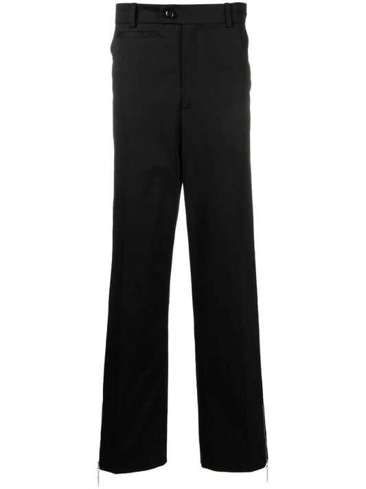 Black Etana Straight-leg Trousers