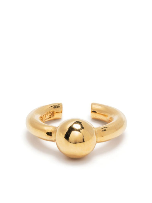 Gold Plated Pearl Ear Cuff