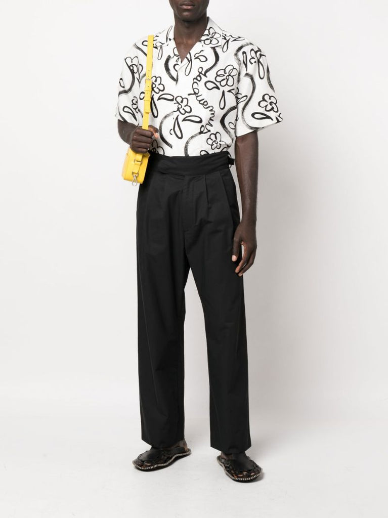 White La Chemise Jean Shirt