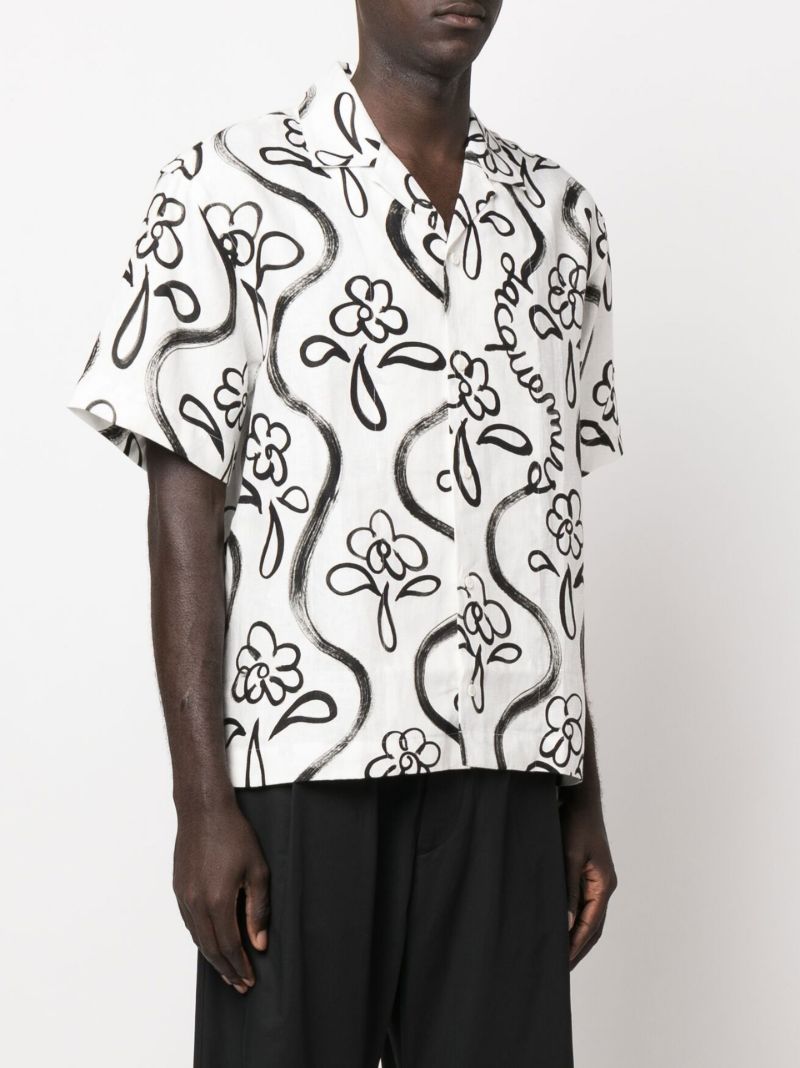 White La Chemise Jean Shirt