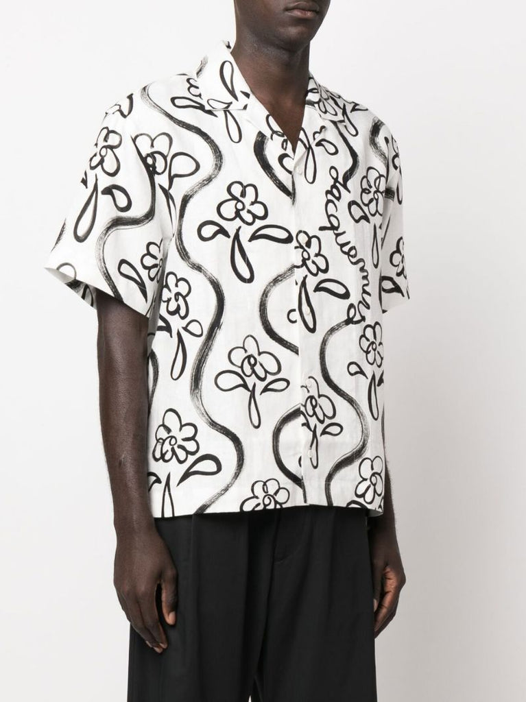 White La Chemise Jean Shirt