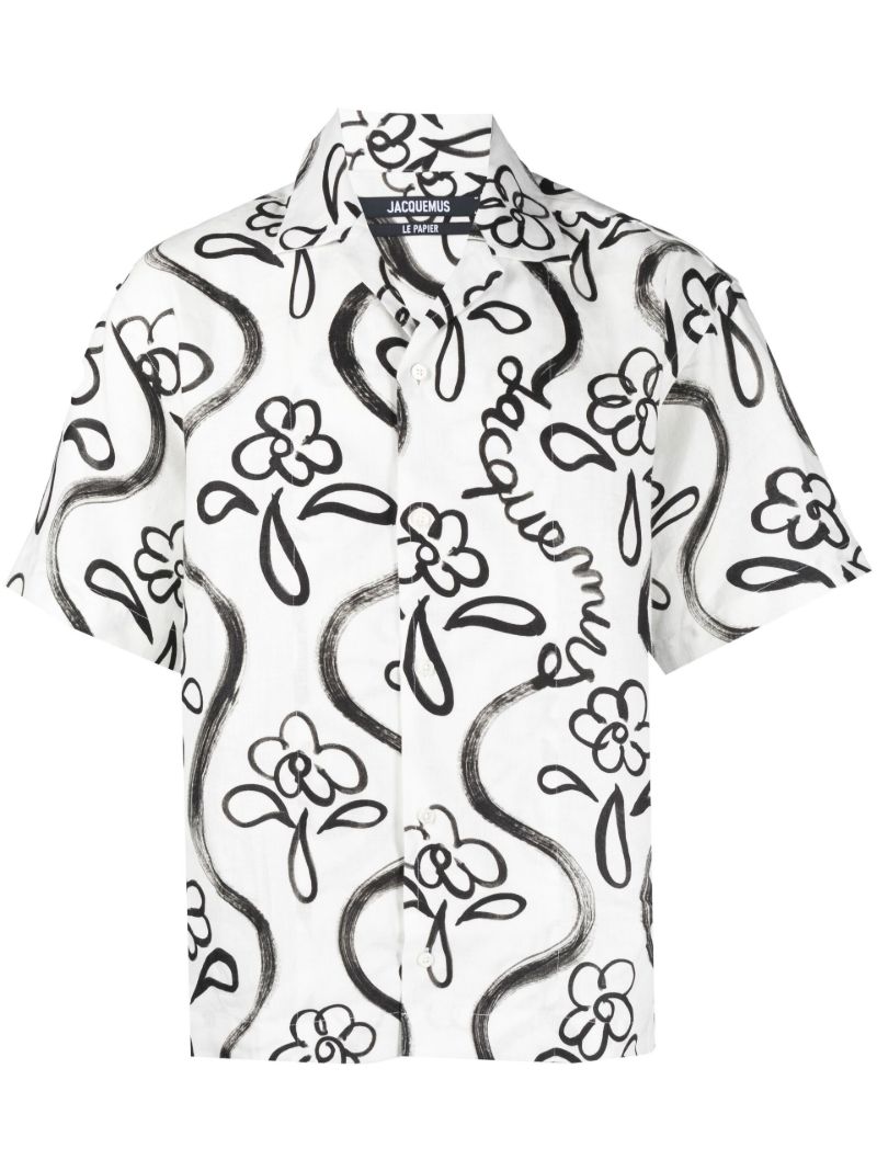 White La Chemise Jean Shirt