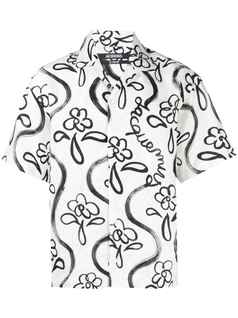 White La Chemise Jean Shirt