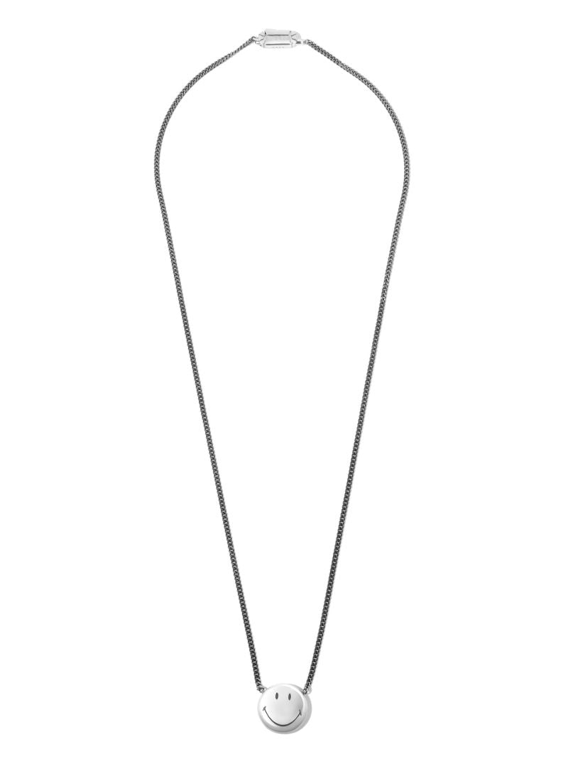 Sterling Silver Smile Necklace
