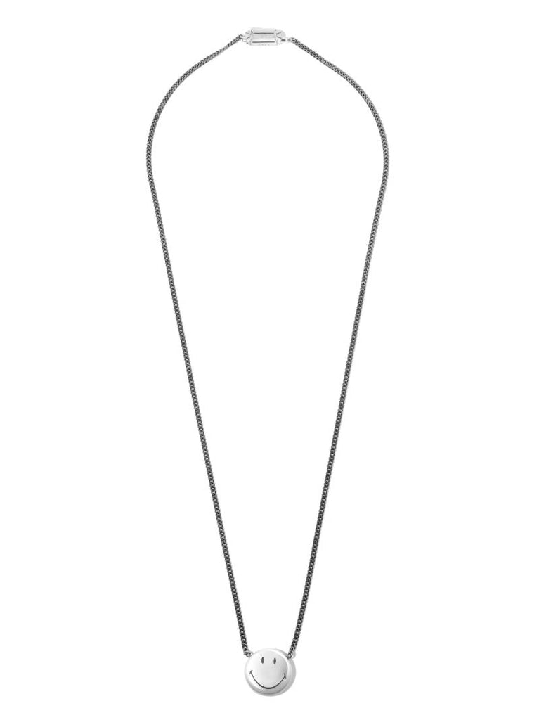 Sterling Silver Smile Necklace