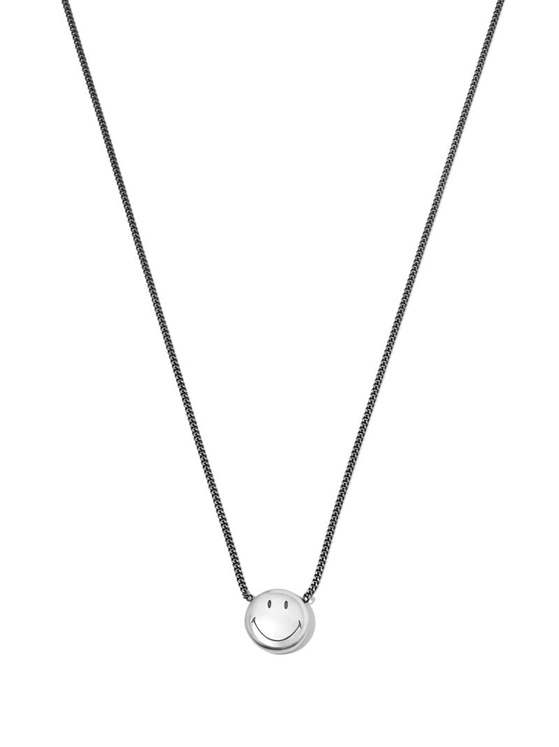 Sterling Silver Smile Necklace