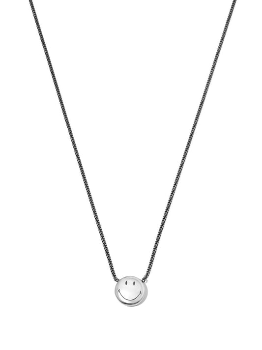 Sterling Silver Smile Necklace