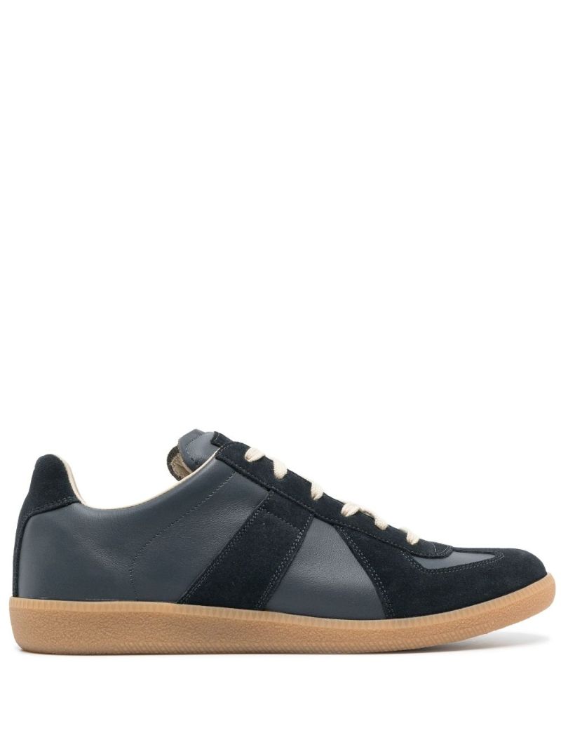 Blue Replica Low-top Leather Sneakers