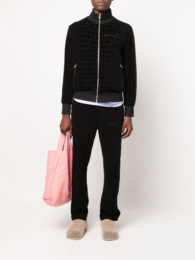 Black Tuxedo Coco Logo Track Pants