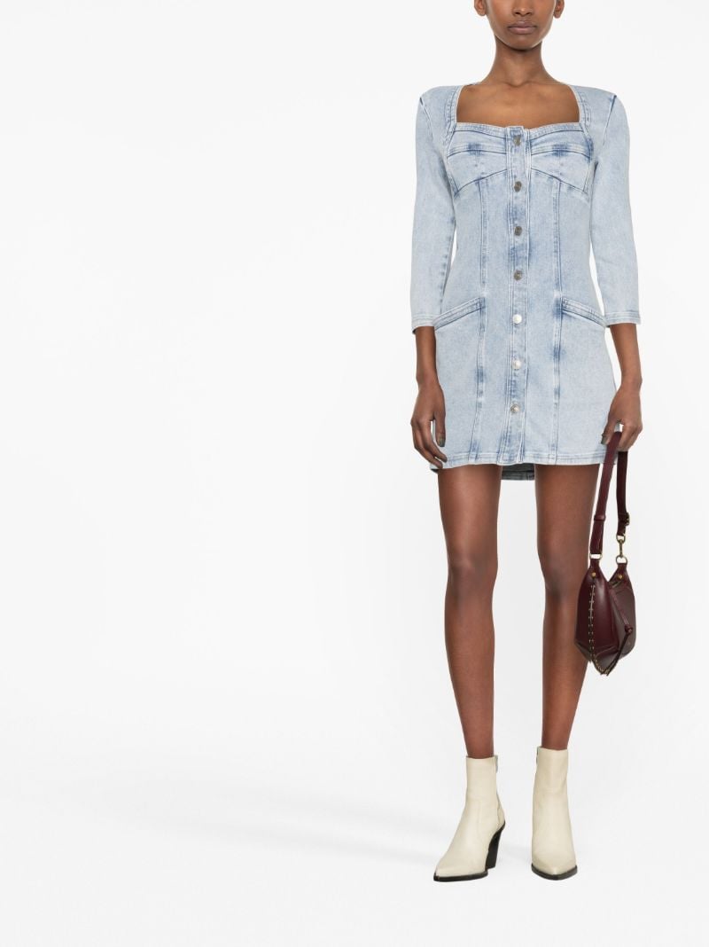 Blue Denim Mini Dress