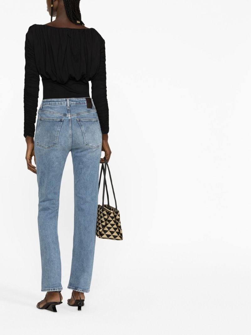 Blue Marlo Straight-leg Jeans
