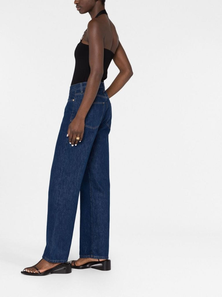 Blue Linn Straight-leg Jeans