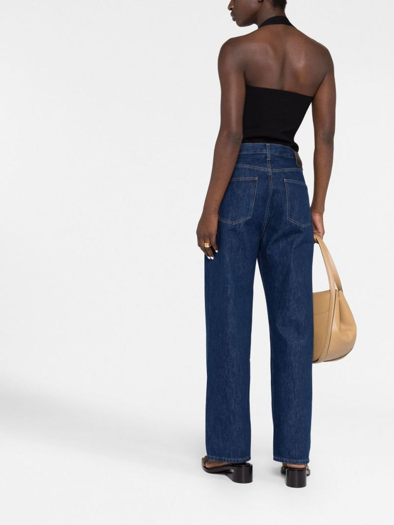 Blue Linn Straight-leg Jeans
