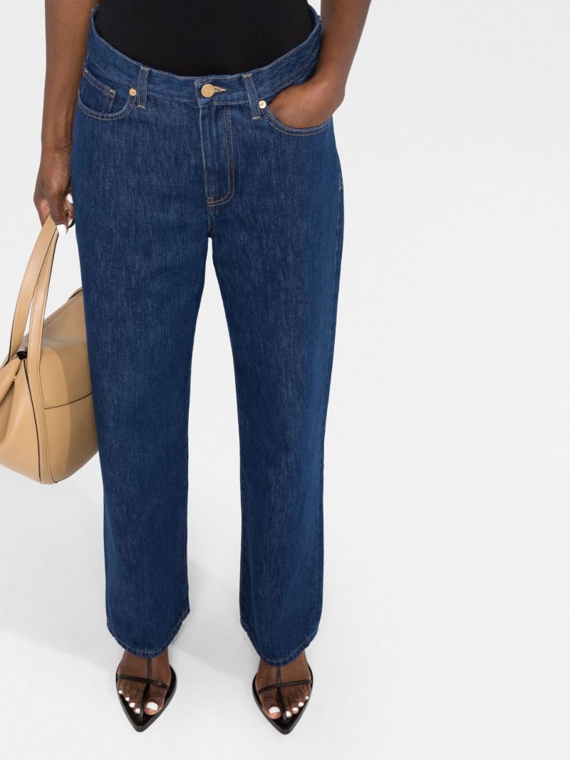 Blue Linn Straight-leg Jeans