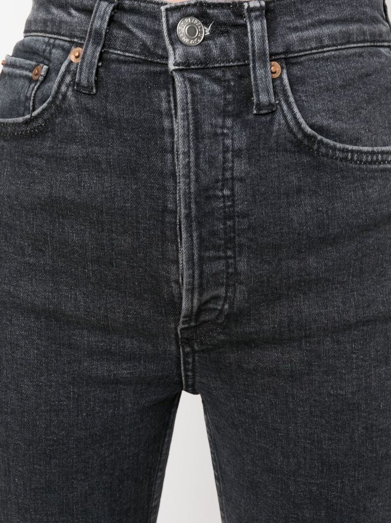 Black 90s High-rise Skinny Jeans