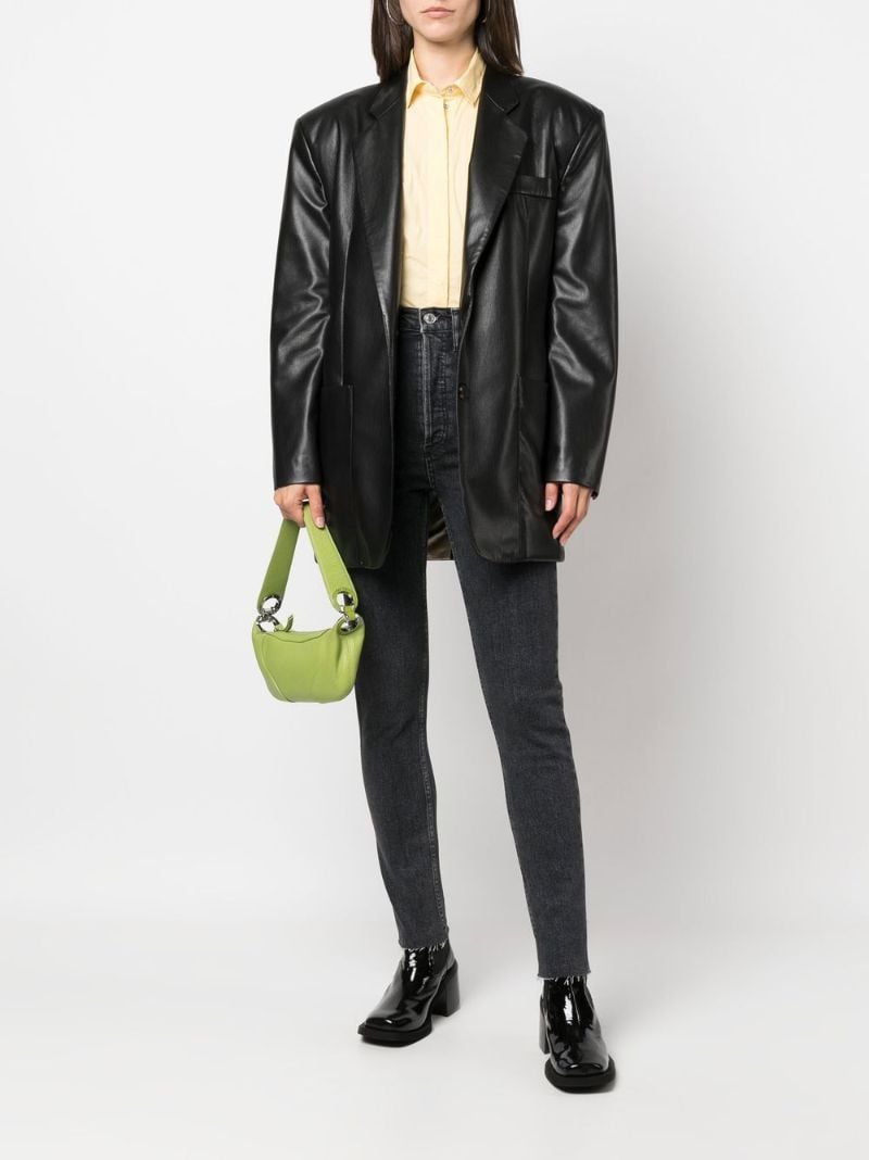 Black 90s High-rise Skinny Jeans