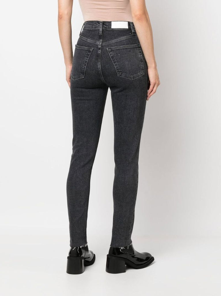 Black 90s High-rise Skinny Jeans