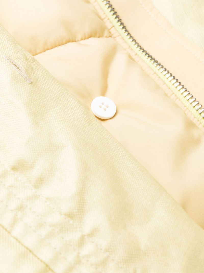 Green La Parka Linen Cozi Coat