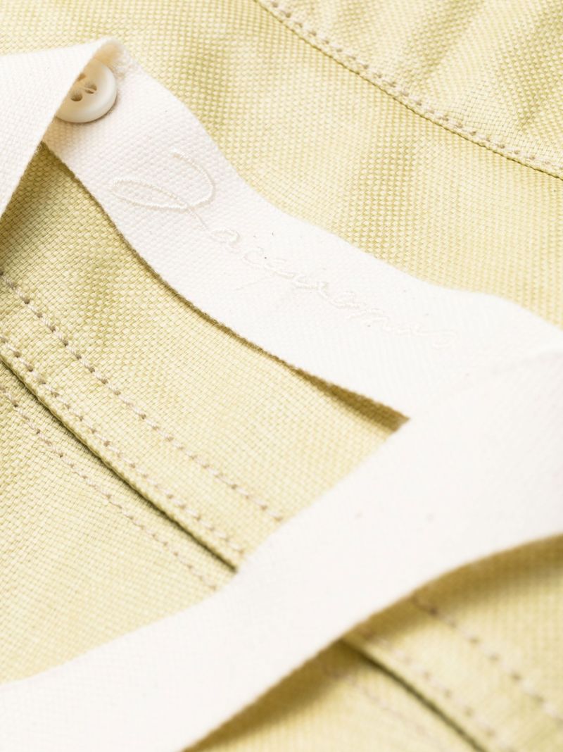 Green La Parka Linen Cozi Coat