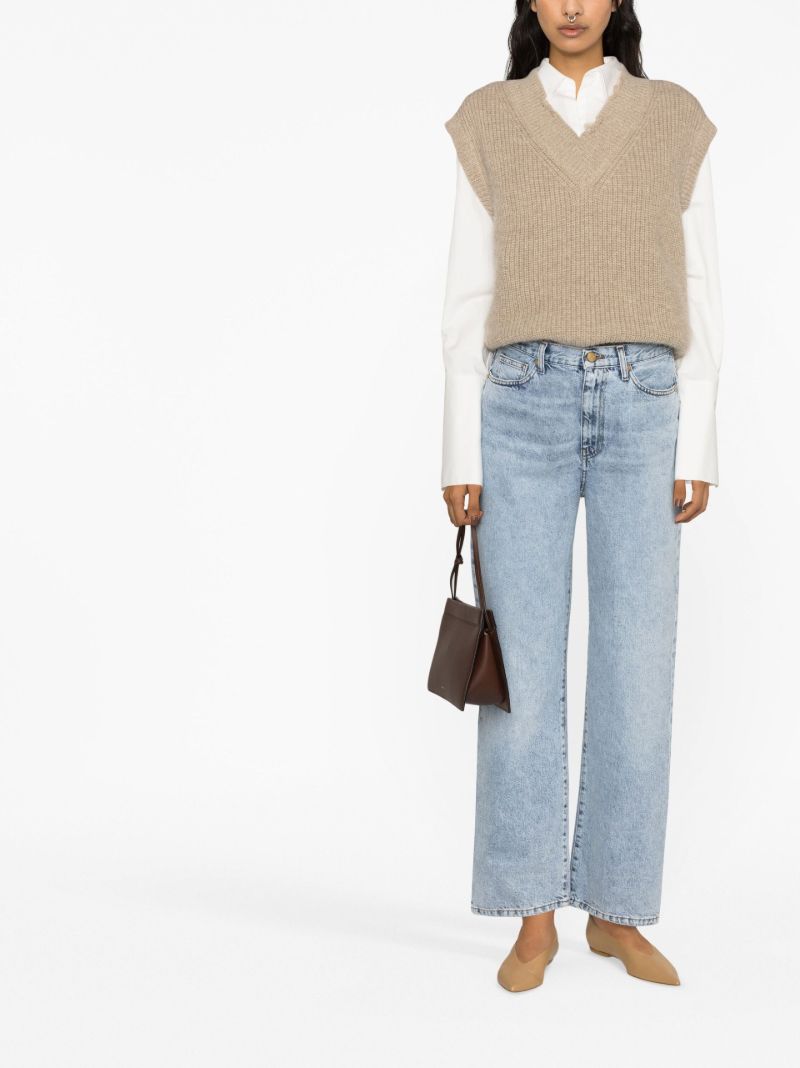 Blue Sofie  Straight-leg Jeans