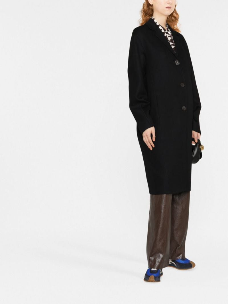 Black Anagram Single-breasted Coat