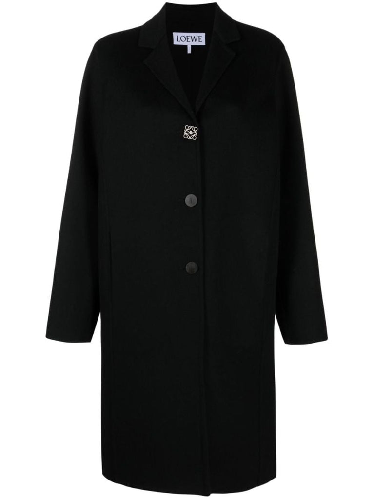 Black Anagram Single-breasted Coat