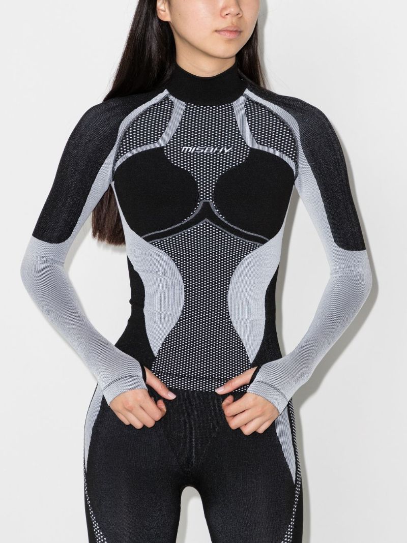 X Browns Base Layer Ski Top