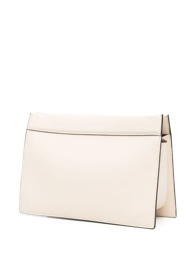 Neutral Hannah Knotted Strap Leather Shoulder