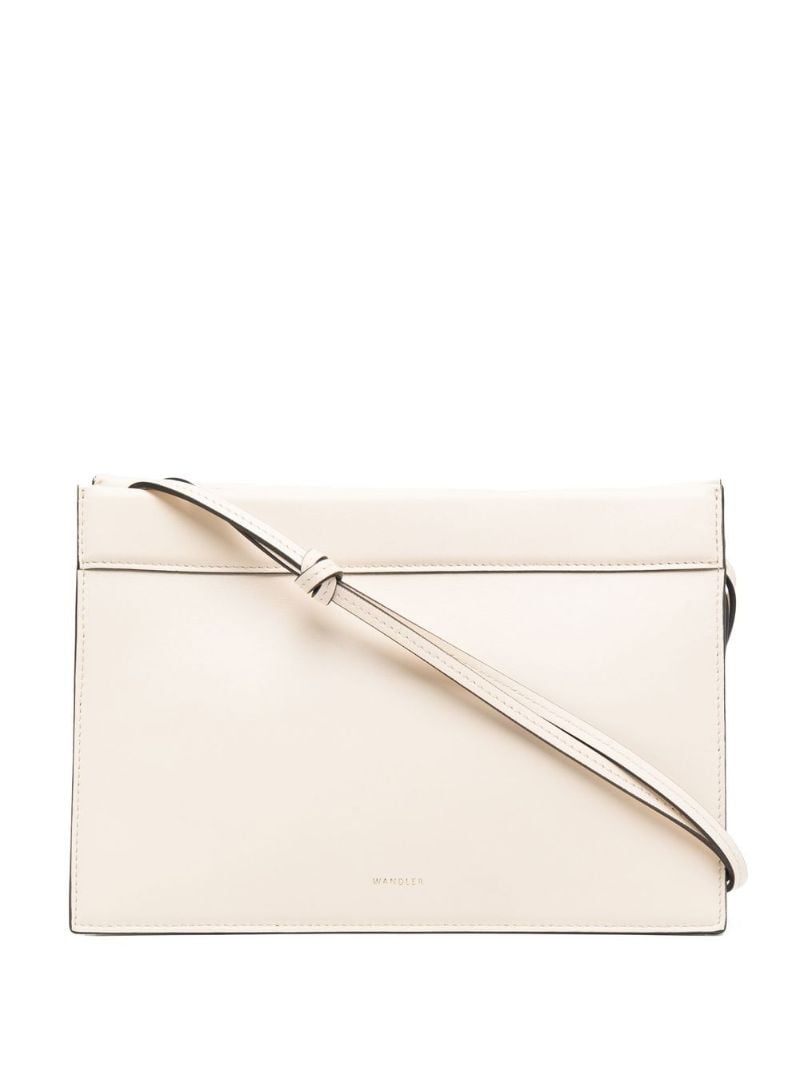 Neutral Hannah Knotted Strap Leather Shoulder