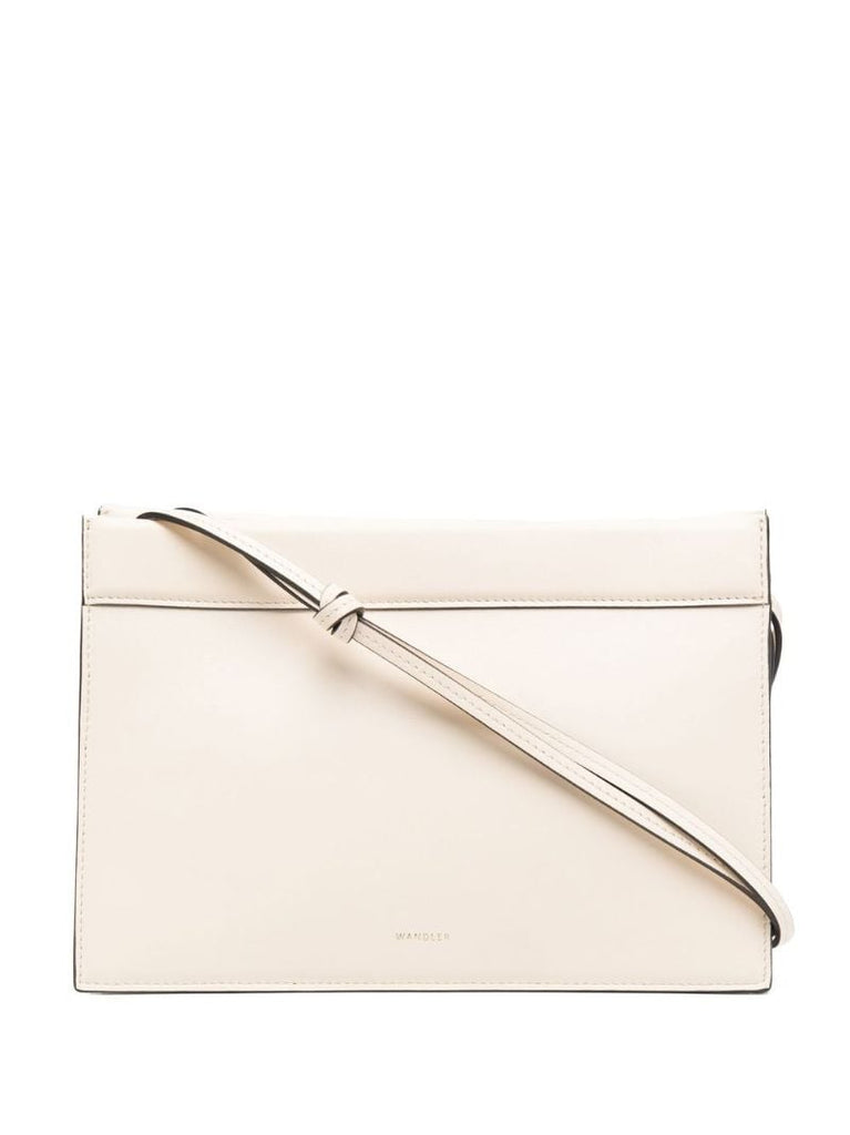 Neutral Hannah Knotted Strap Leather Shoulder